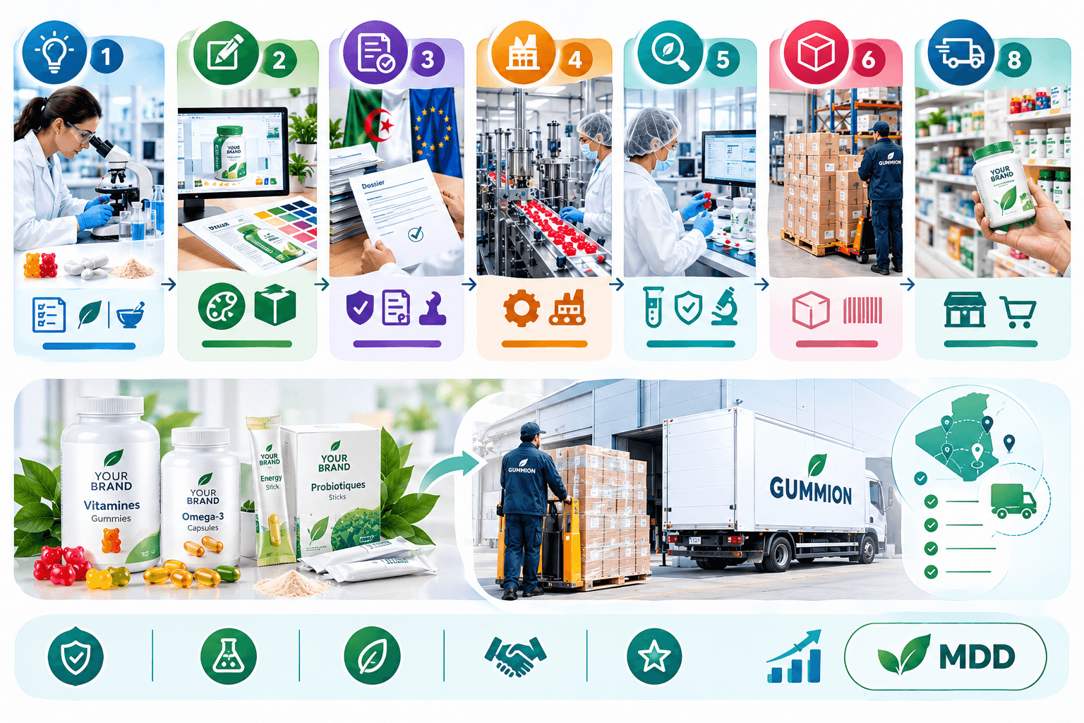 Aperçu visuel — Pack MDD Clé en Main